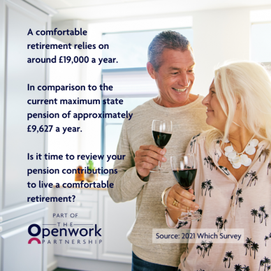 Planning for a comfortable retirement