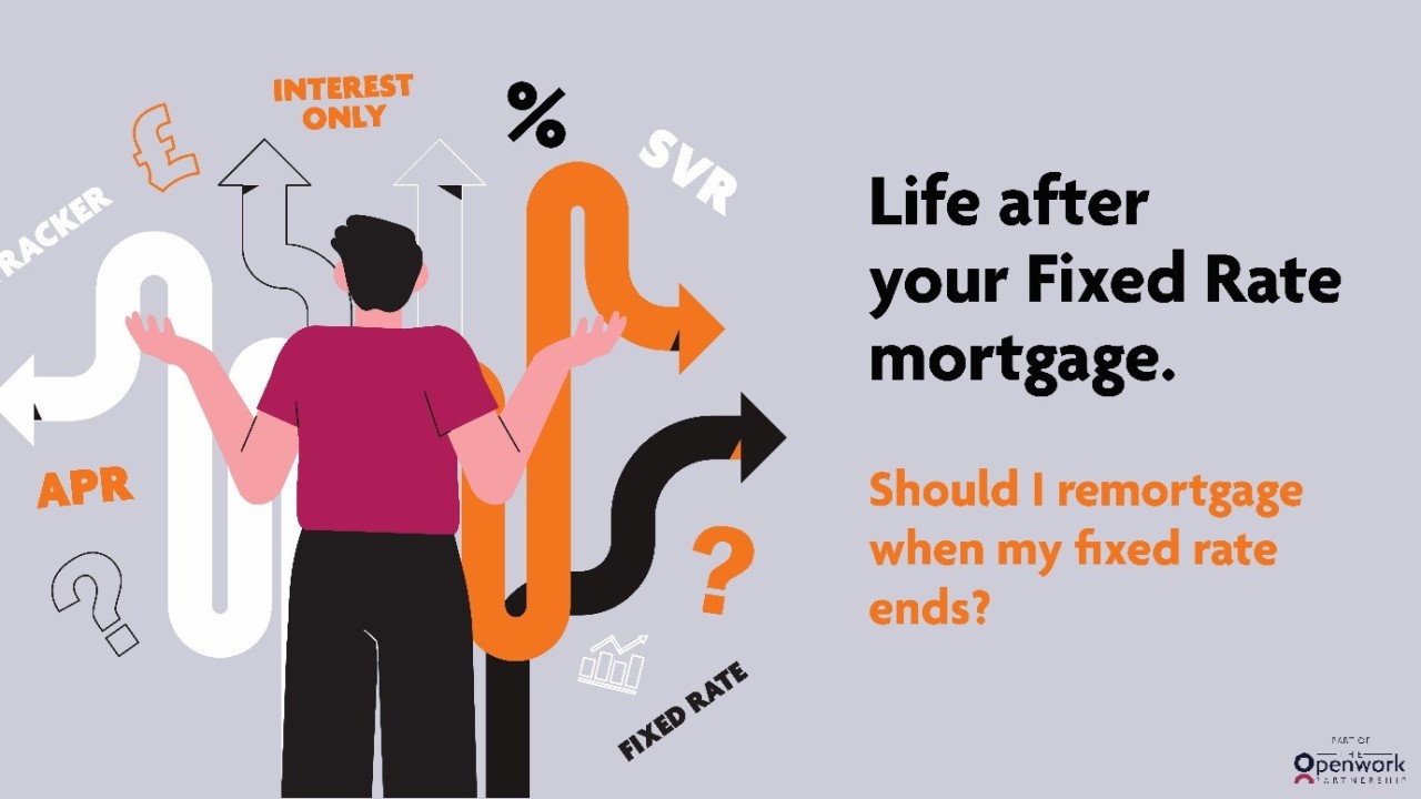 Life after your Fixed Rate mortgage. Should I remortgage when my fixed rate ends?